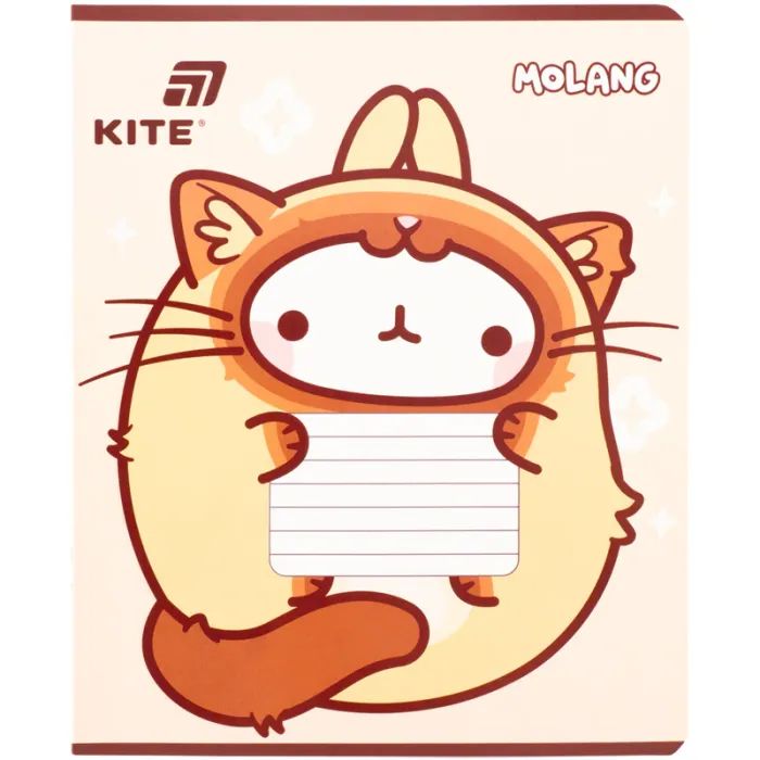 Тетрадь Kite Molang, 18 листов, клетка (ML26-236) изображение 11