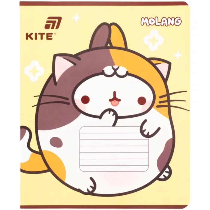 Тетрадь Kite Molang, 18 листов, клетка (ML26-236) изображение 3