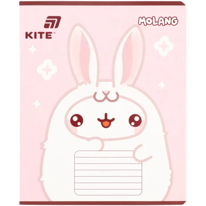 Тетрадь Kite Molang, 18 листов, клетка (ML26-236) изображение 9