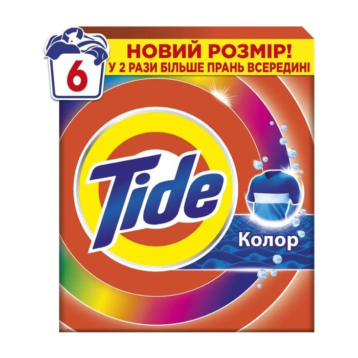 Пральний порошок Tide Color 900 г (8006530172158)