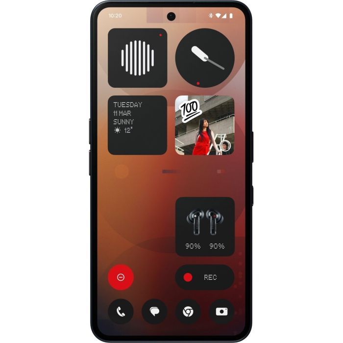 Мобільний телефон Nothing Phone (3a) 12/256Gb Black (920021K) зображення 2