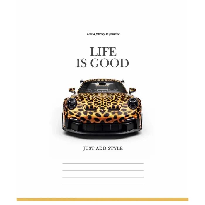 Зошит Школярик Life is good 60 аркушів клітинка (060-3670K) зображення 5