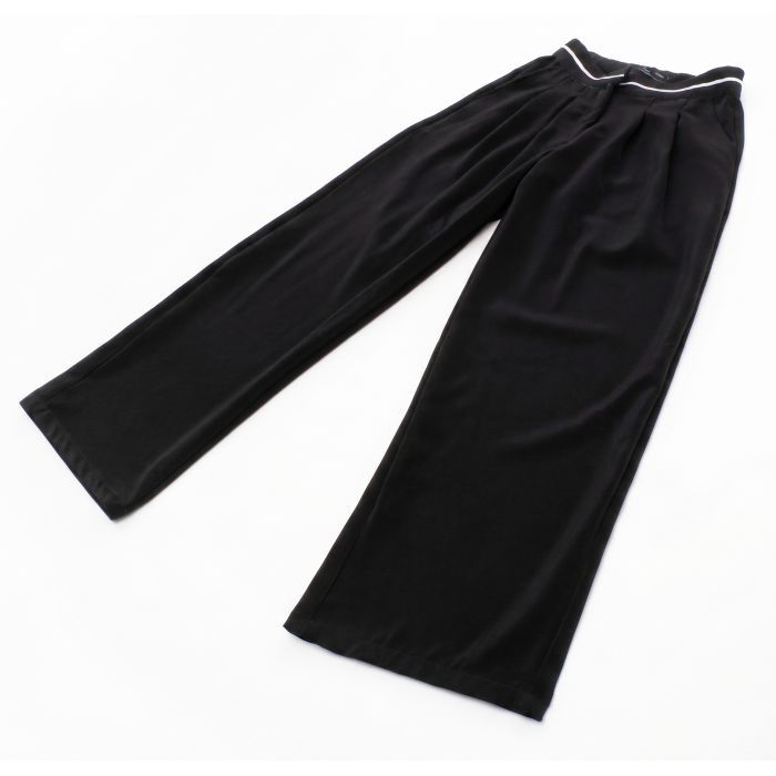Штаны детские A-Yugi палаццо (9396-152G-black) изображение 2