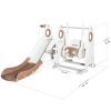 Игровая площадка Mealux Cosmo White/Coffee (KD-B022 White/Coffee) изображение 2