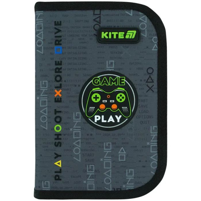 Пенал Kite Good Game 622, без наповнення, 1 відділення, 2 відвороти (K26-622-2) зображення 2