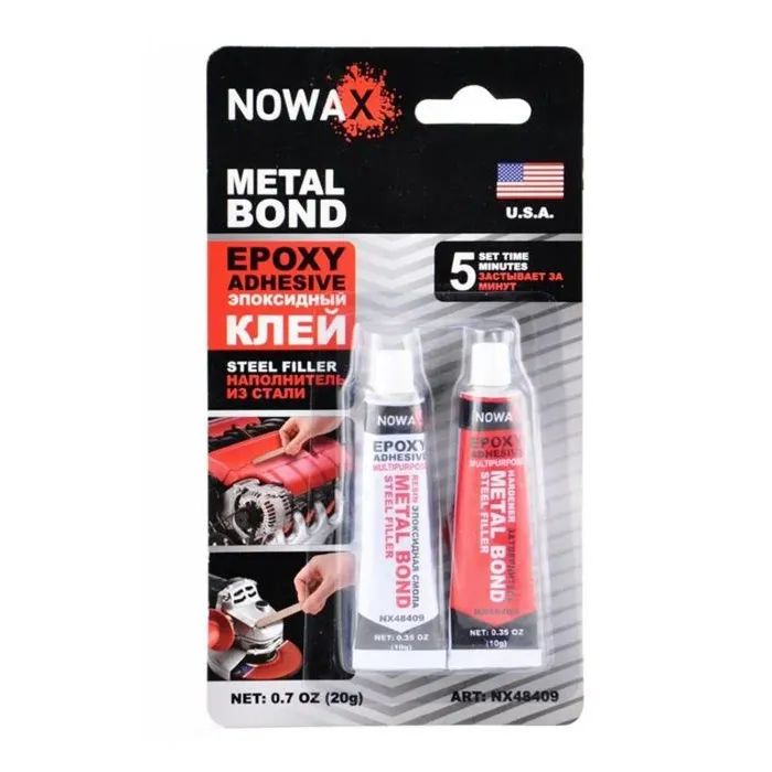 Автомобільний клей NOWAX METAL BOND 20g (NX48409)