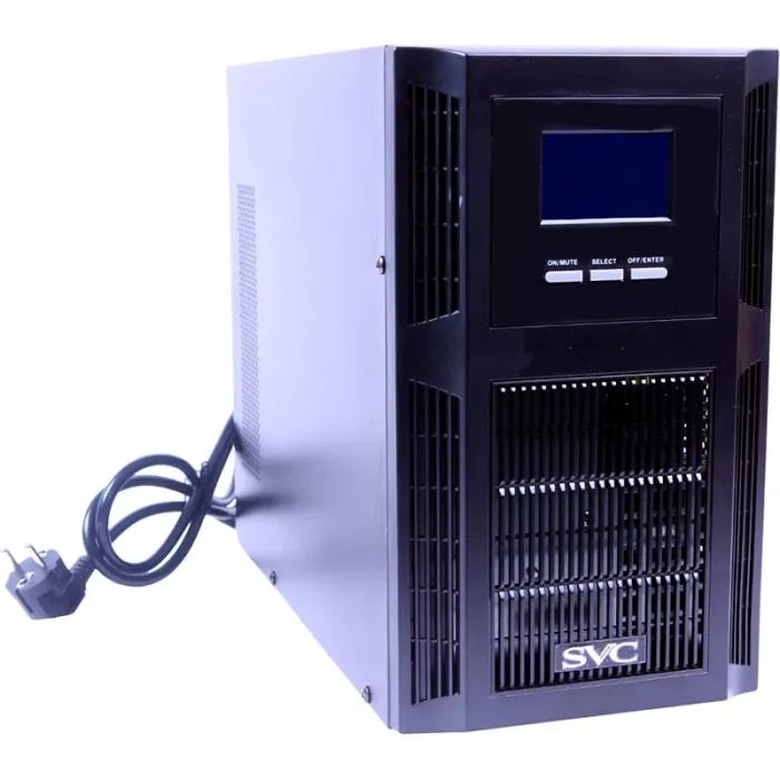 Источник бесперебойного питания SVC PT-3KSB-LCD 3000VА (PT-3KSB-LCD) изображение 2