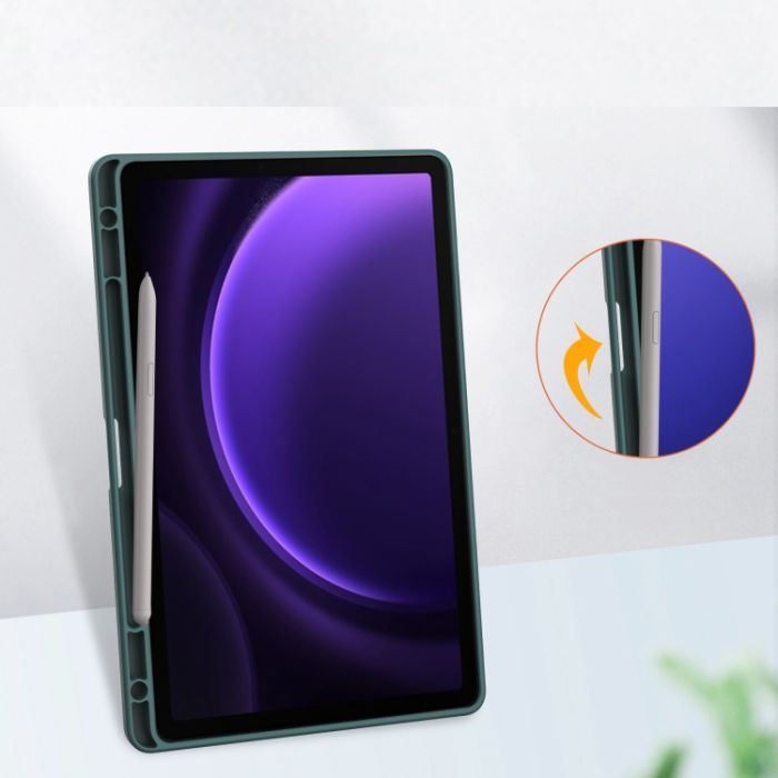 Чохол до планшета BeCover Soft Edge Samsung Galaxy Tab S10 FE (SM-X520/SM-X526) 10.9" Dark Green (713302) зображення 7