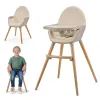 Стілець для годування Kinderkraft 2 в 1 Fini 2 Beige (5902533924493) зображення 3