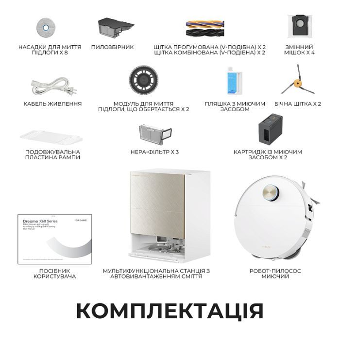 Пылесос Dreame Bot Matrix 10 Pro Black (RLM61HE-Bl) изображение 12