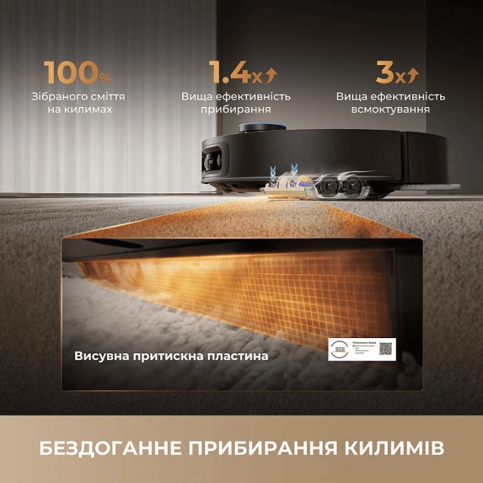 Пылесос Dreame Bot Matrix 10 Pro Black (RLM61HE-Bl) изображение 6