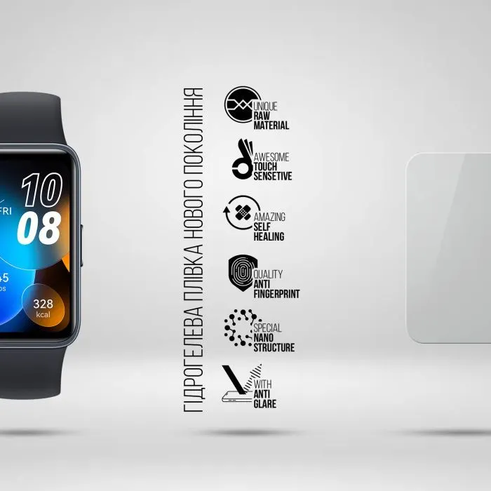 Пленка защитная Armorstandart Matte hydrogel Huawei Band 8 6 pcs (ARM92050) изображение 2
