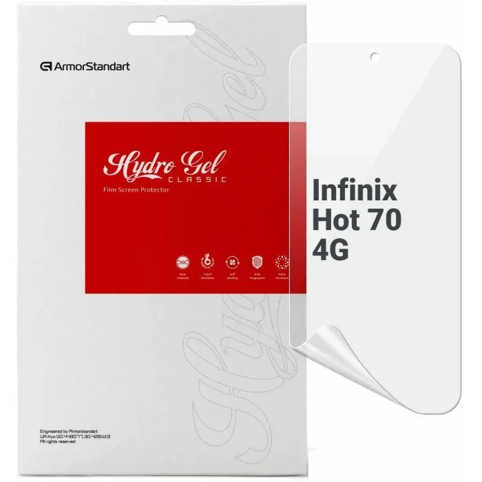 Пленка защитная Armorstandart hydrogel Infinix Hot 70 4G (ARM92216)