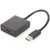 Перехідник USB 3.0 AM to HDMI AF Full HD black Digitus (DA-70841)
