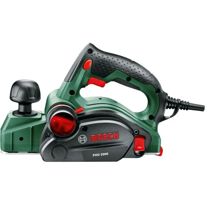 Електрорубанок Bosch PHO 2000, 680W, 80мм, стругання до 2мм, 2.58кг (0.603.2A4.100) зображення 2