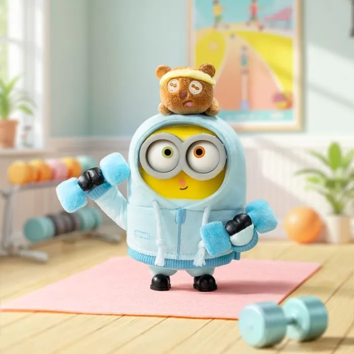 М'яка іграшка Pop Top сюрприз 52Toys Bob & Tim Посіпаки (25ZB301XHRTJ001) зображення 7