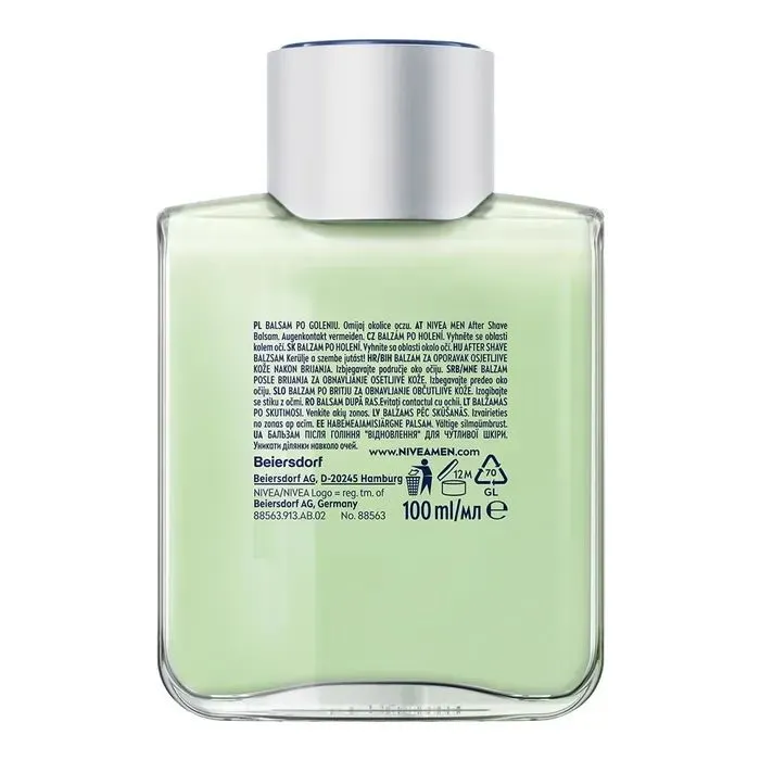 Бальзам после бритья Nivea MEN Sensitive Recovery After Shave Balm 100 мл (5900017102580) изображение 2