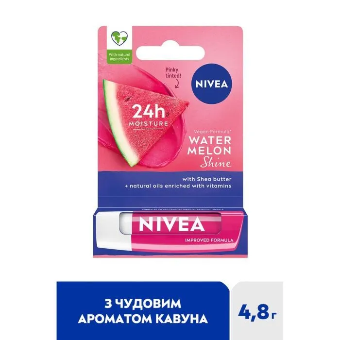 Бальзам для губ Nivea Watermelon Shine 4.8 г (4006000007861) зображення 3