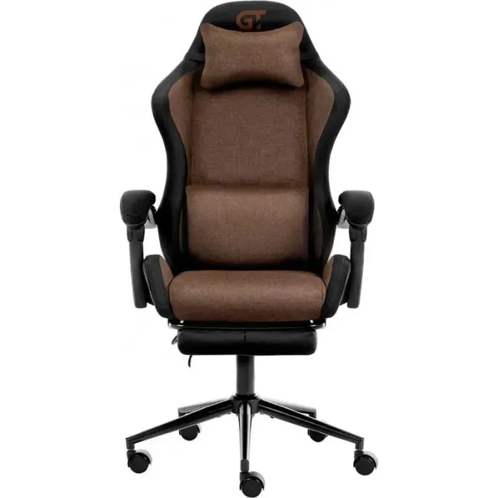 Кресло игровое GT Racer X-2338 Brown/Black (X-2338 Fabric Brown/Black)