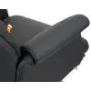 Офисное кресло Аклас Драгобрат, AL MB, Кожа LC-A Black/PU Black (00179840) изображение 10