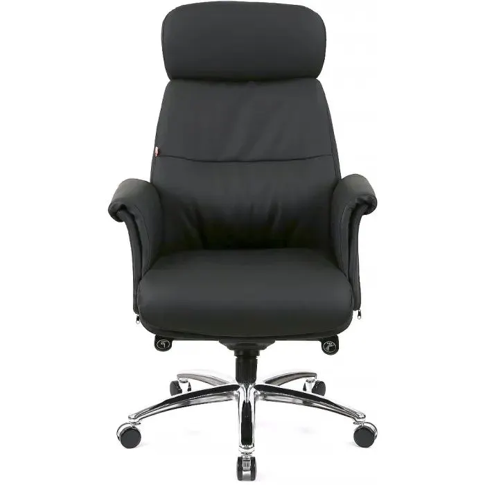 Офисное кресло Аклас Драгобрат, AL MB, Кожа LC-A Black/PU Black (00179840) изображение 2