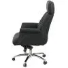 Офисное кресло Аклас Драгобрат, AL MB, Кожа LC-A Black/PU Black (00179840) изображение 3