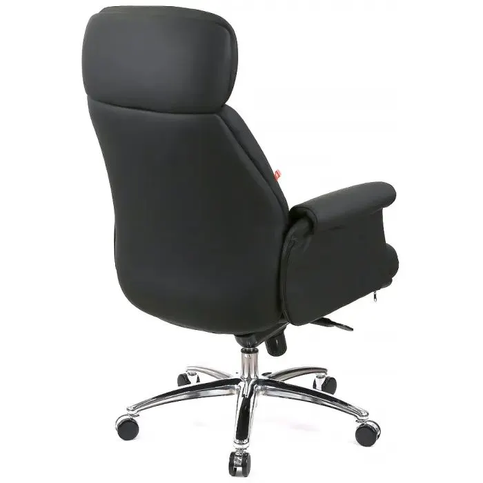 Офисное кресло Аклас Драгобрат, AL MB, Кожа LC-A Black/PU Black (00179840) изображение 5