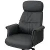 Офисное кресло Аклас Драгобрат, AL MB, Кожа LC-A Black/PU Black (00179840) изображение 7