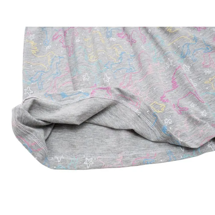 Платье детское Lovetti трикотажное (5758-70-110G-gray) изображение 6