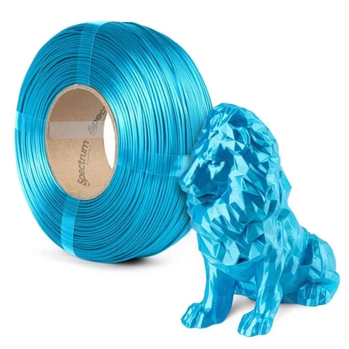 Пластик для 3D-принтера Spectrum PLA Silk 1.75mm 1kg ReFill, Blue, Candy (81311) изображение 3