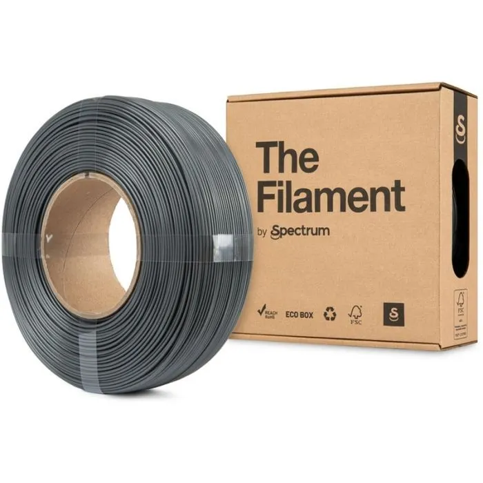 Пластик для 3D-принтера The Filament PETG Lite 1.75mm 1kg ReFill Grey (TF-24252) изображение 3