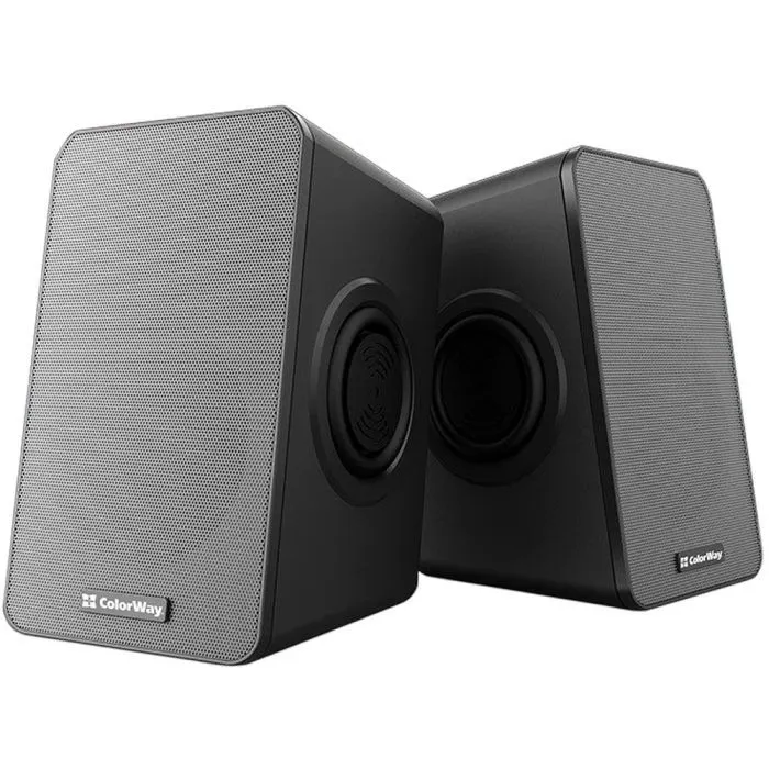 Акустическая система ColorWay BaseSound 2.0 USB Black (CW-SPU03BK) изображение 2