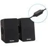 Акустическая система ColorWay BaseSound 2.0 USB Black (CW-SPU03BK) изображение 3