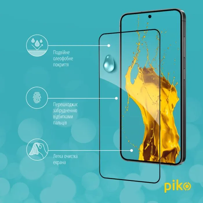 Скло захисне Piko Full Glue ESD Samsung S26 Black (1283126633935) зображення 5