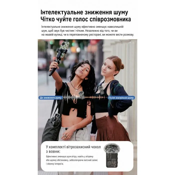 Микрофон XoKo K100U Lightning-Type-C (XK-K100U) изображение 9