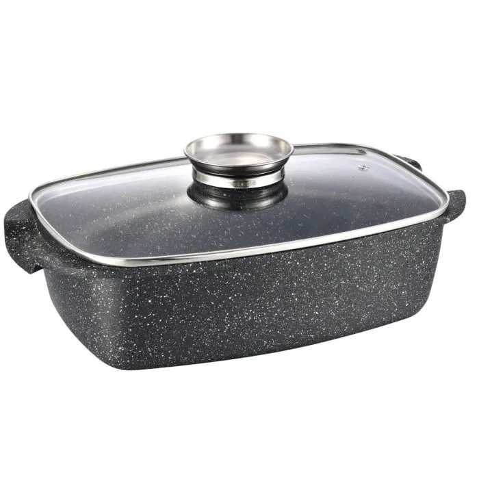 Жаровня Gusto покриття Marble 5,5 л (GT-2504-32) изображение 2