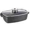 Жаровня Gusto покриття Marble 5,5 л (GT-2504-32)