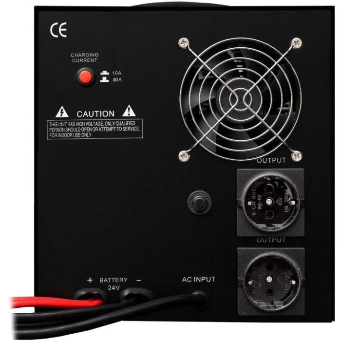 Пристрій безперебійного живлення LogicPower LPL-PSW-2500VA+ ( 1800W ) 24V (37722) зображення 2