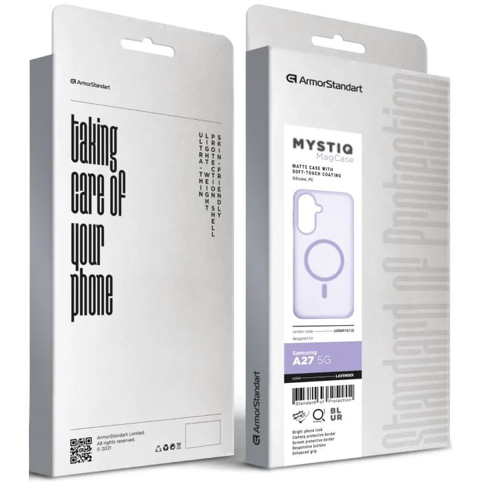 Чохол до мобільного телефона Armorstandart Mystiq MagCase Samsung A27 5G White (ARM91615) зображення 3