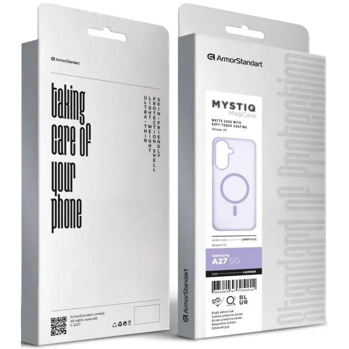 Чохол до мобільного телефона Armorstandart Mystiq MagCase Samsung A27 5G Lavender (ARM91613) зображення 3