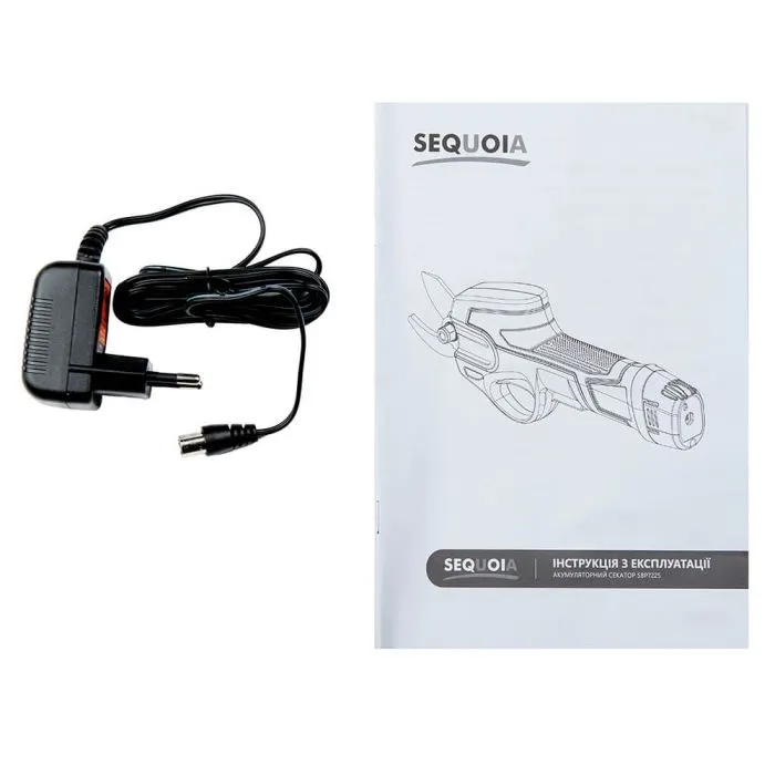 Секатор SEQUOIA 7.2V, 2Ah, 25мм (SBP7225) зображення 3