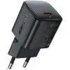 Зарядное устройство Acefast USB-C 30W GaN + cable USB-C black (6974316285175)
