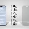Плівка захисна Armorstandart Anti-spy hydrogel Apple iPhone 18 Pro Max (ARM94233) зображення 2