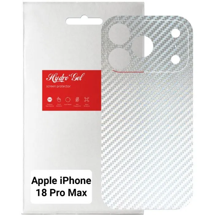 Пленка защитная Armorstandart Back Film Carbone Transparent Apple iPhone 18 Pro Max (ARM94253)