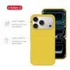 Чохол до мобільного телефона Intaleo Silicone Case Apple iPhone 17 Pro Yellow (1283126630521) зображення 3