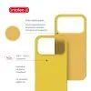 Чохол до мобільного телефона Intaleo Silicone Case Apple iPhone 17 Pro Yellow (1283126630521) зображення 5