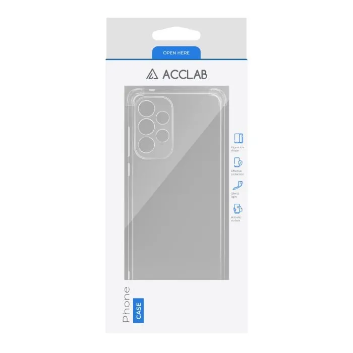 Чохол до мобільного телефона ACCLAB ShockProof Samsung Galaxy A73 5G Transparent (1283126553929) зображення 2