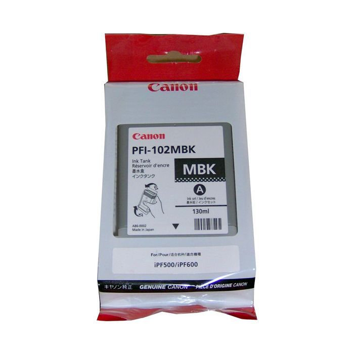 Картридж Canon PFI-102MBk (matte black) iPF500/600 (0894B001) зображення 2
