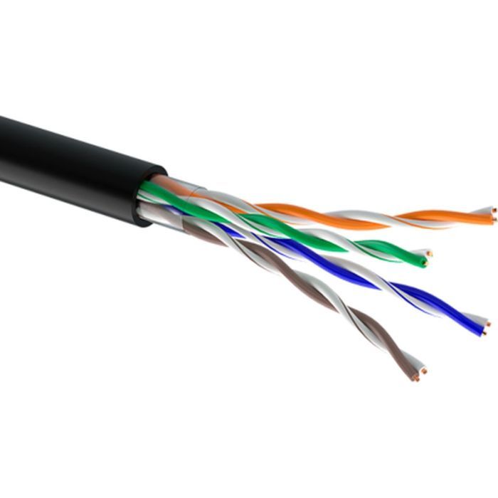 Кабель сетевой OK-Net UTP 305м cat.5e внешний (U/UTP-cat.5Е) (КПП-ВП (100) 4*2*0,51)
