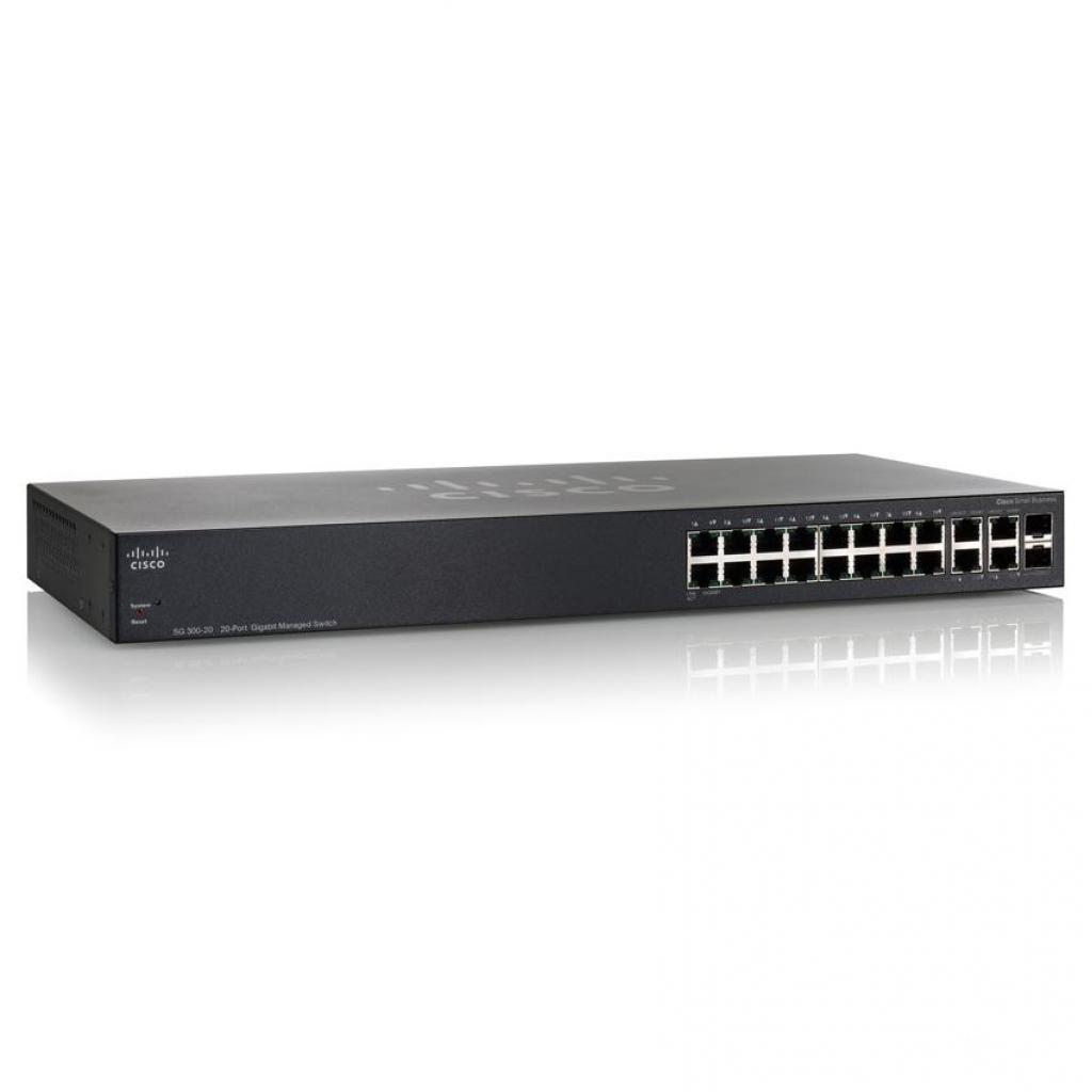 Коммутатор сетевой Cisco SG300-20 (SRW2016-K9-EU) изображение 3